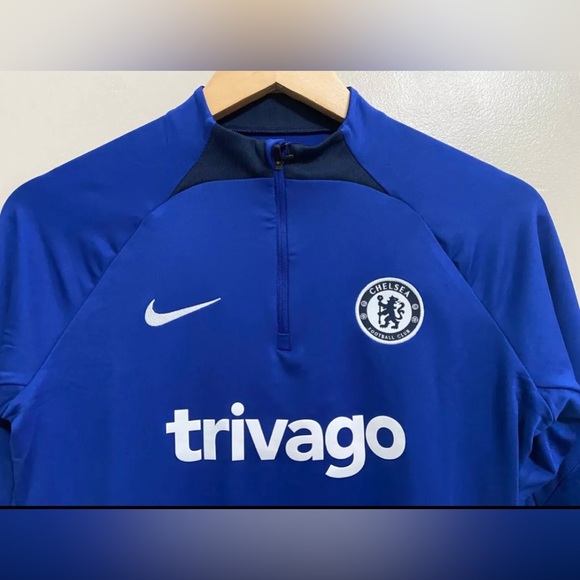 NWT [XL] Nike x Chelsea FC Long Sleeve Training Jersey - Picture 3 of 11